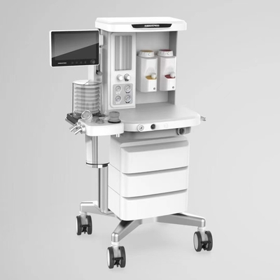 10,2” máquinas veterinarias X30 de la anestesia de gas de la pantalla de Tft