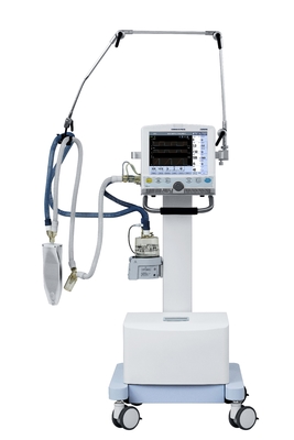 Ventilador portátil de Icu de 100 alarmas, neumáticamente máquina de respiración de los cuidados intensivos