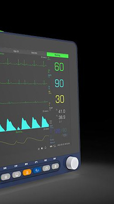 monitor paciente portátil del LCD de 12,1 pulgadas, equipo de supervisión del hospital ISO13485