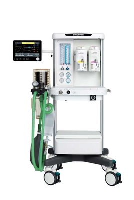 Máquina neumática del gas de la anestesia con construido en copia de seguridad de batería 3 horas